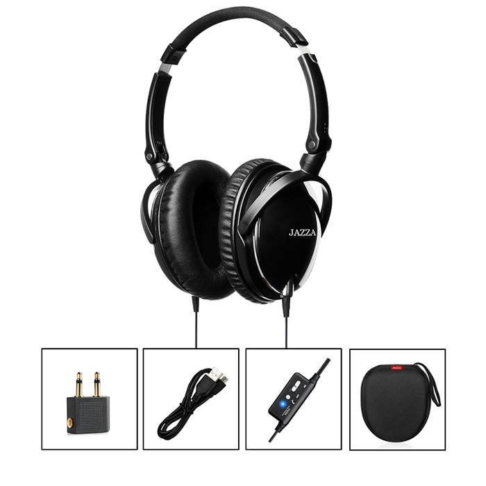 Value Tom Active Noise Canceling Wired Headphones  Over-eat Type Headset