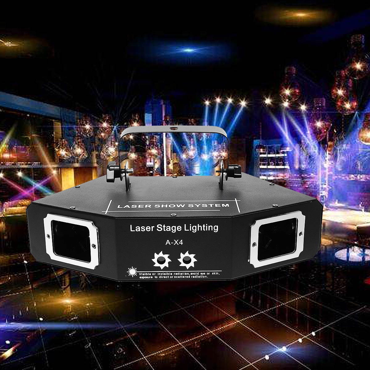 EMB Pro - EL602 - Multicolor DMX LED Lighting Effect for Stage, Club, Party, DJ