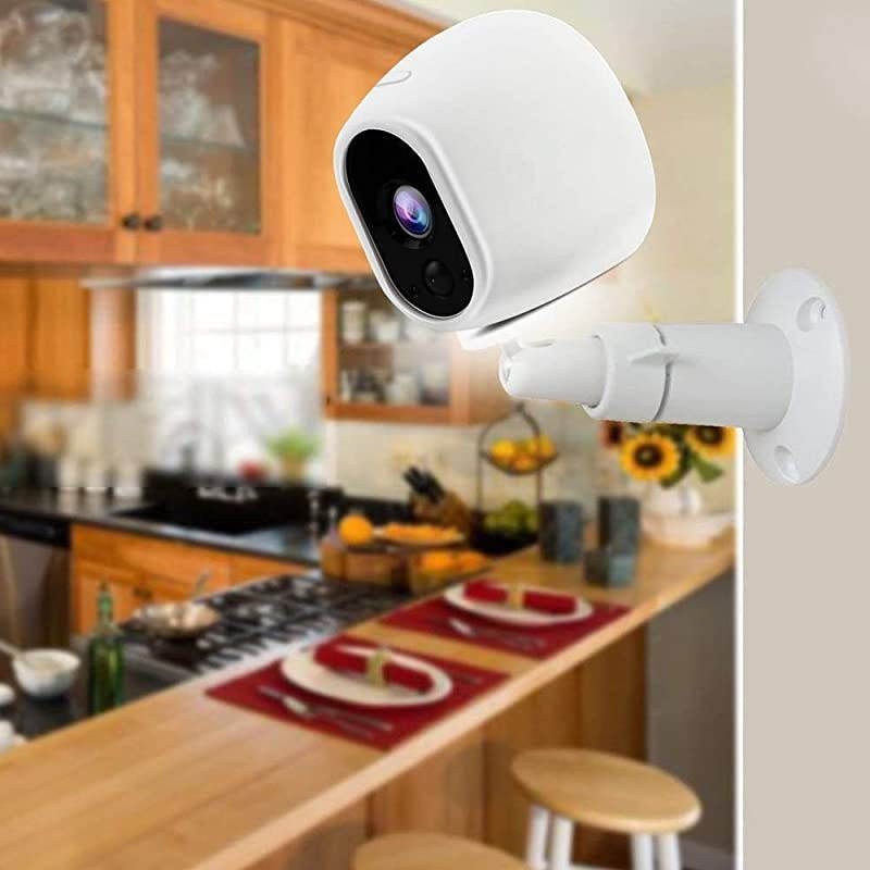 Skins Compatible for Arlo Security Cameras, Taken Protective Cover Case for Arlo HD Wireless Camera, for Netgear Accessories (3 Pack, White)