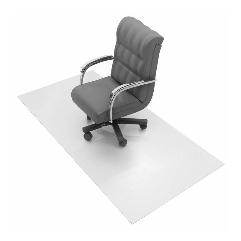 3'10"x5' Rectangle Solid Office Chair Mat Clear - Staples
