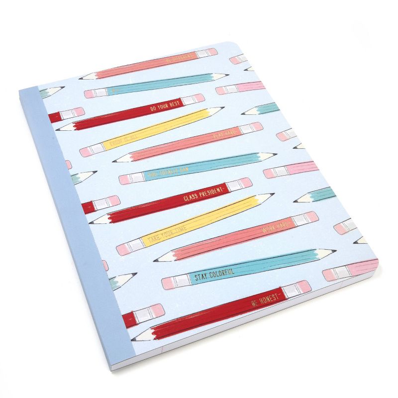Composition Notebook College Ruled Colored Pencils - Gartner Studios