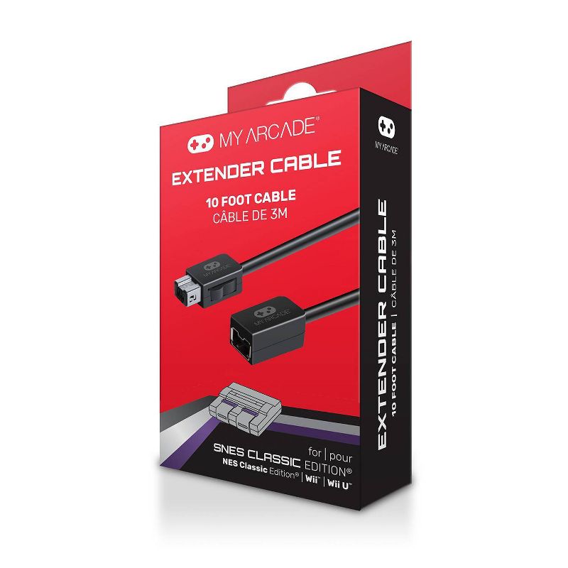 dreamGEAR 10' Extender cable for Nintendo NES Classic