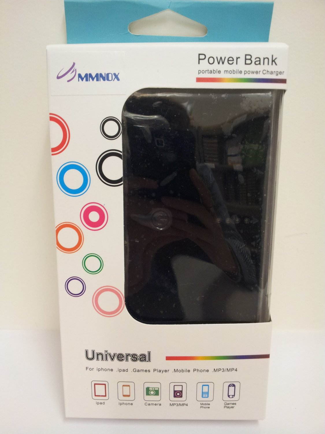 MMNOX Portable Mobile Charger 20000mAH (PL12B) &ndash; Black