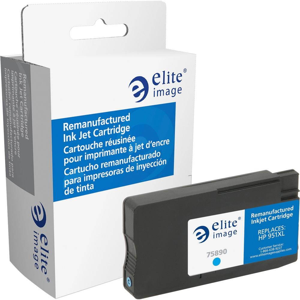 Elite Image Compatible Cyan High Yield Ink Cartridge (Alternative for HP 951XL/CN046AN )