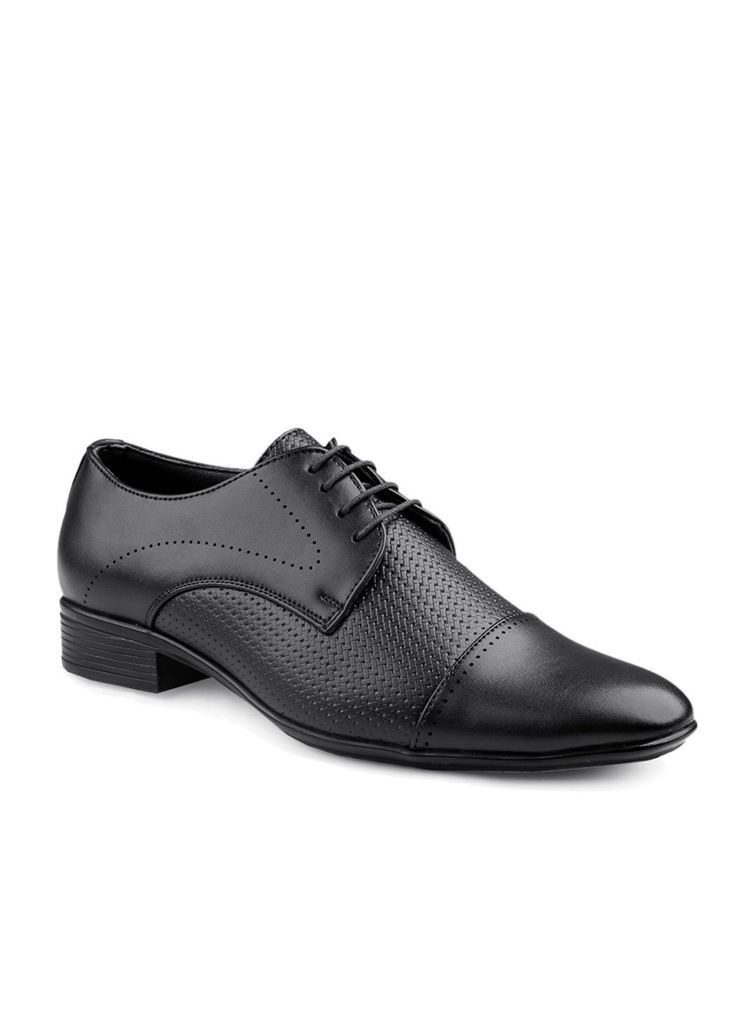 Bacca Bucci Men's HOMER Black Derby Shoes
