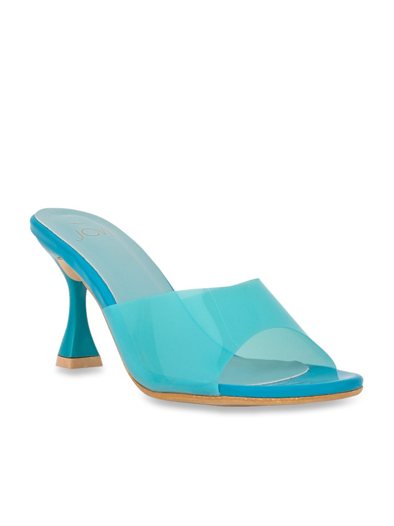 Jove Women's Aqua Casual Stilettos