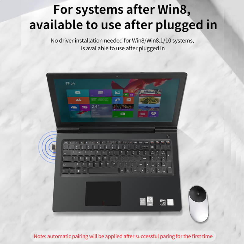 High Performance Bluetooth 4.0 Adapter, Wireless Bluetooth CSR 4.0 Dongle Adapter Compatible with Windows 10, 8.1 / 8, 7, Vista, XP, 32/64 Bit and Classic Bluetooth, Stereo Headset Compatible