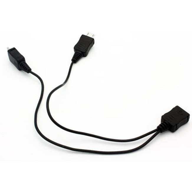 Micro USB Charger Splitter 2-Port Y Adapter Converter N1W for Samsung Galaxy J3 J5 J7, Note 3 4 5 Edge, S5 S6 Edge Edge+ S7 Edge, Tab 4 NOOK 10.1 (SM-T530) 7.0 (SM-T230) E NOOK 9.6 (SM-T560)