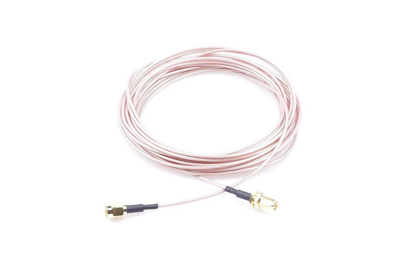 KNACRO SMA Extension Cable Adapter Cable SMA Male to SMA Female RF cable (5M/16.4Ft)