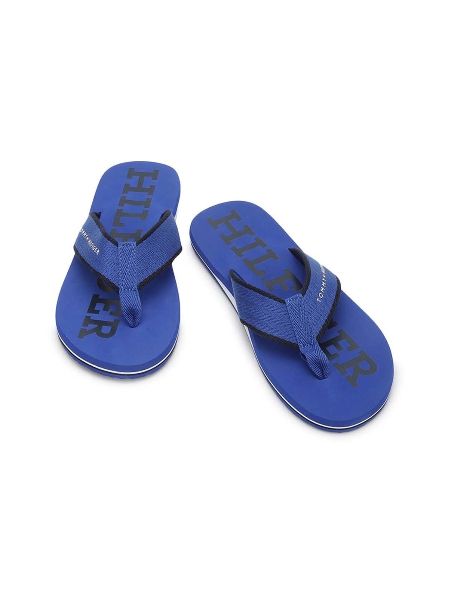 Tommy Hilfiger Men's Ultra Blue Flip Flops