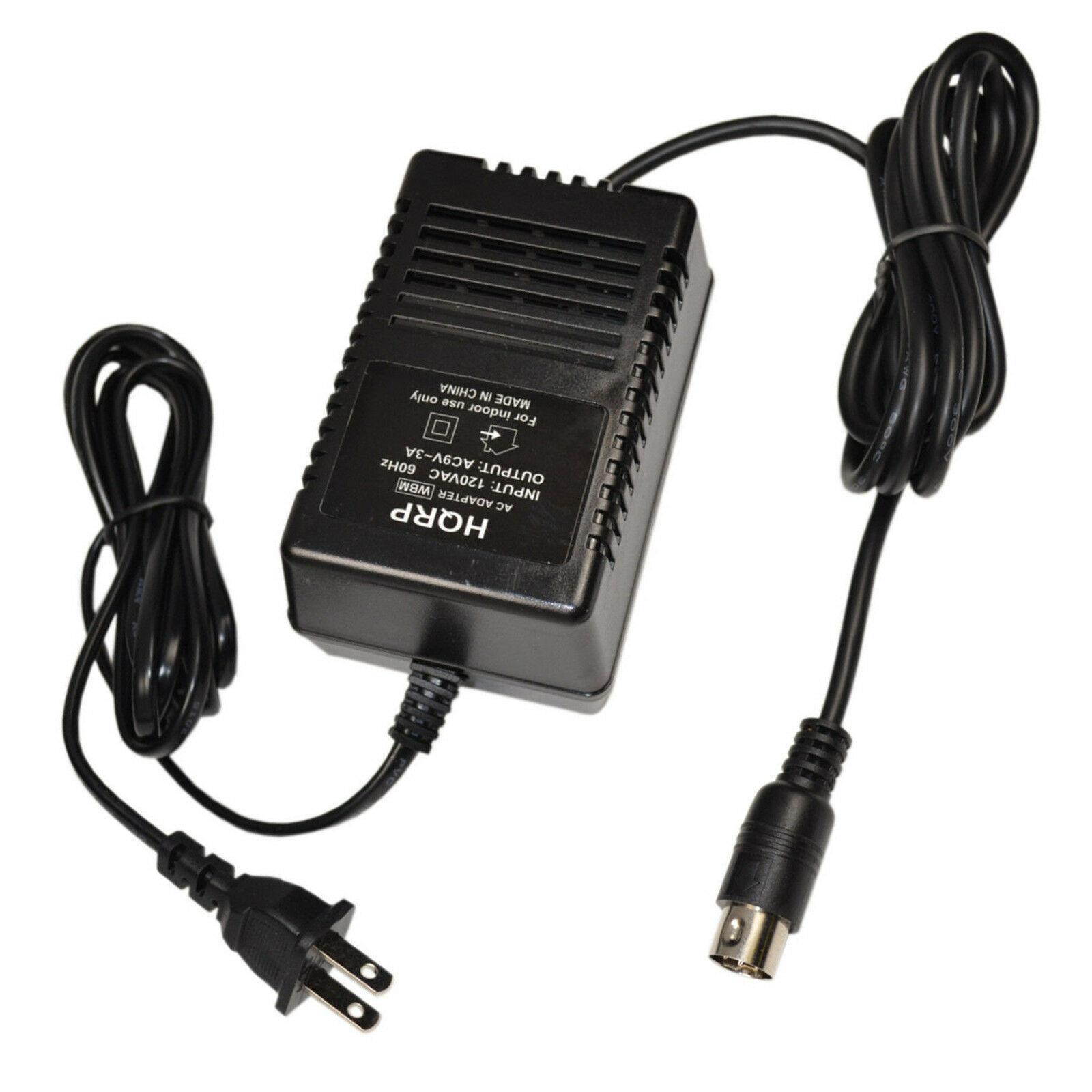 AC Adapter for RSP Intelliverb 24 bit Virtual Room Processor 413-1000 4-PIN DIN