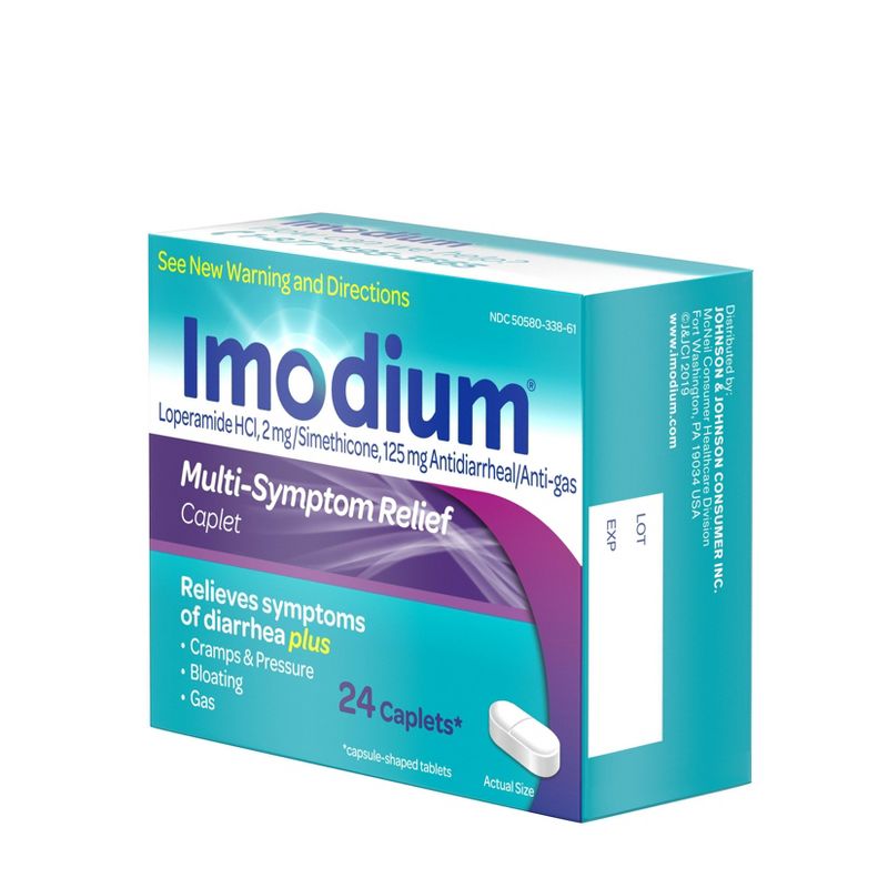 Imodium Multi-Symptom Relief Caplets - 24ct