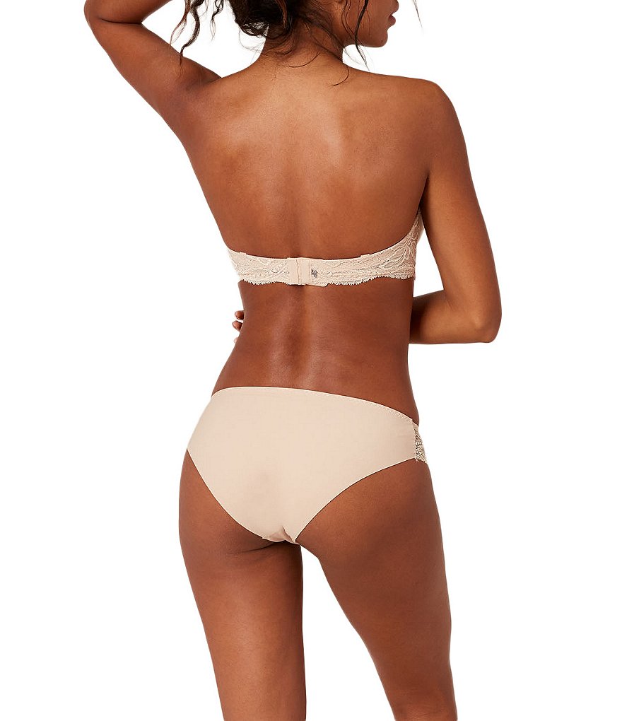 Simone Perele Eden Full-Busted Square Back Removable Stap Strapless Contour Underwire Plunge Bra