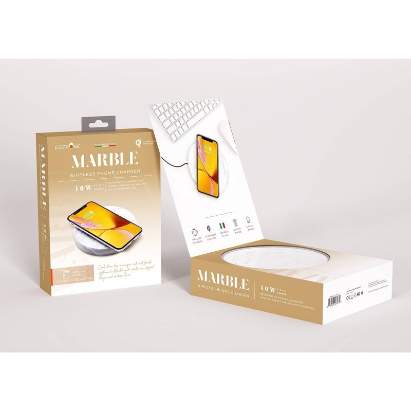Marble Charging Pad 10W - White