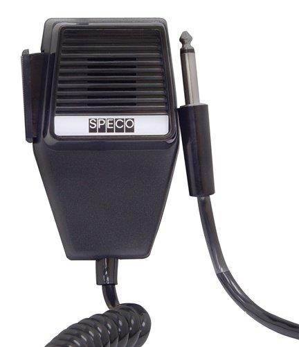 Push-to-Talk CB/Handheld Microphone with Phone Plug also for Speco 600 ohm impedance
