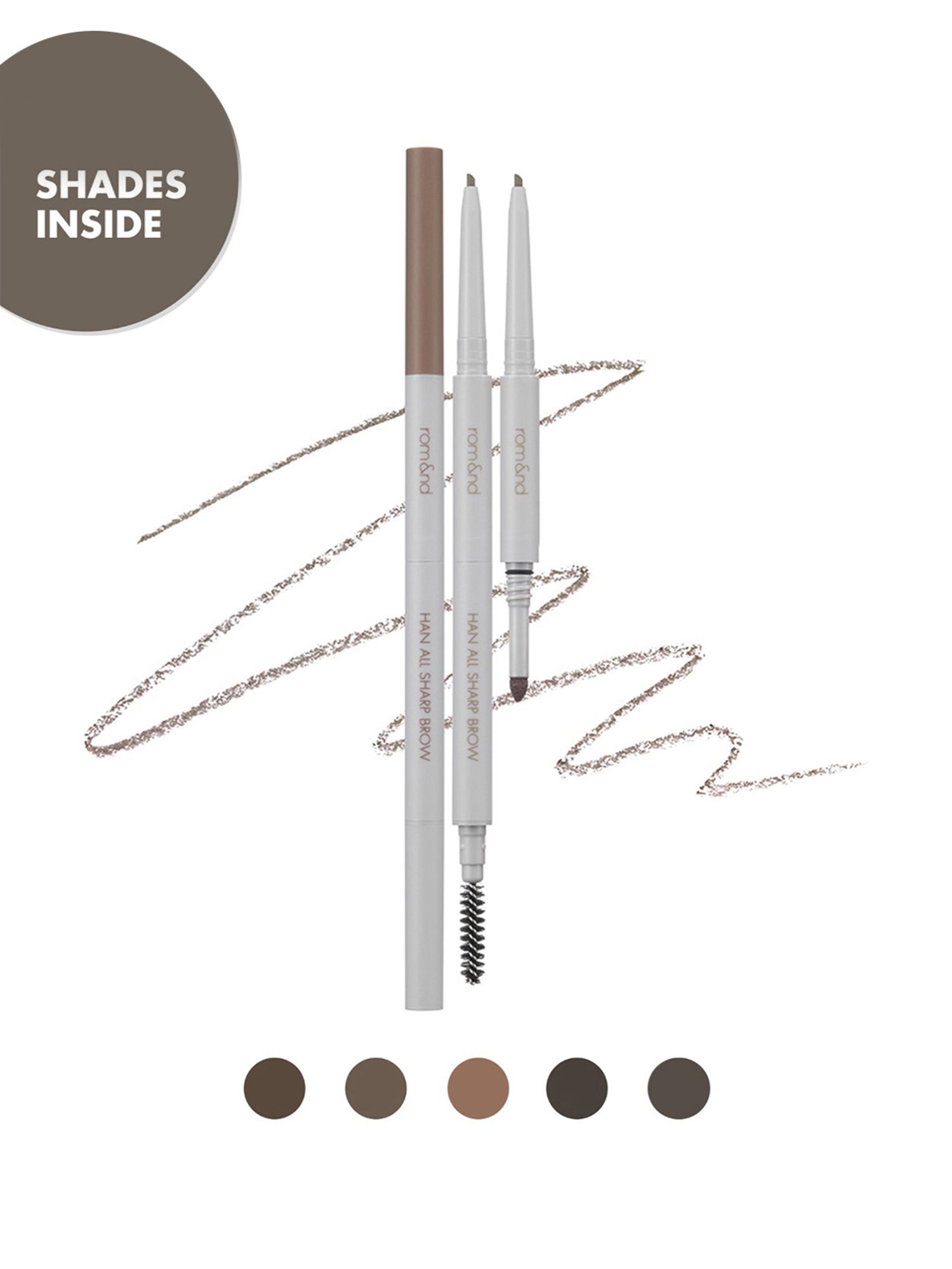 Rom&nd Han All Sharp Brow C3 Modern Beige - 0.24 gm