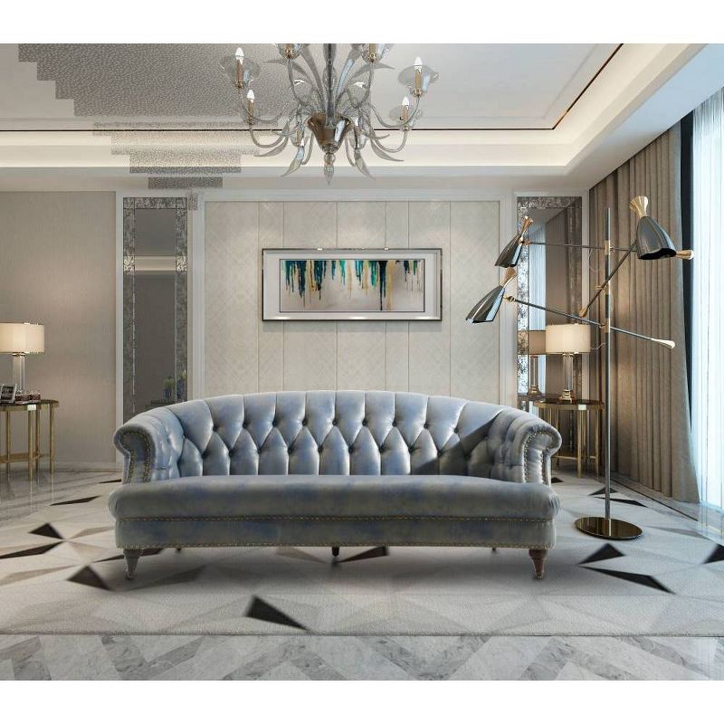 Byron Faux Leather 2 Seater Reclining Loveseat Dark Brown - Baxton Studio