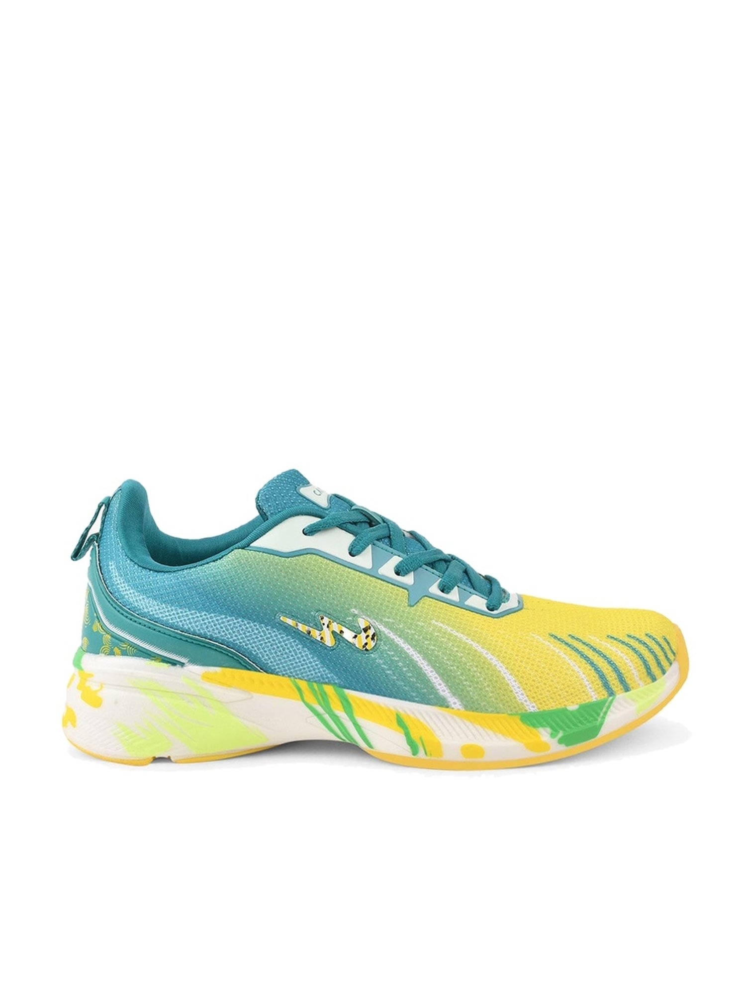 Campus Women's CAMP STREAK Yellow Running Shoes