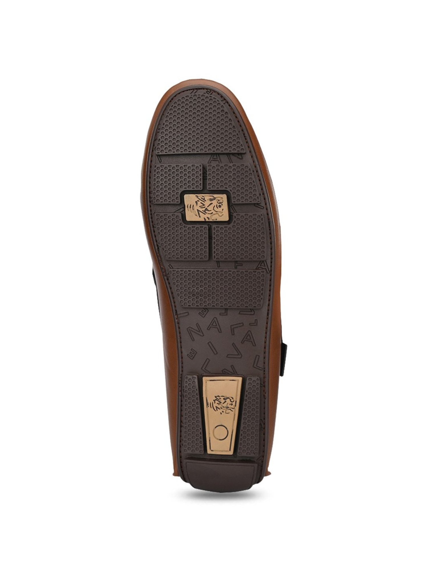 El Paso Men's Tan Casual Loafers