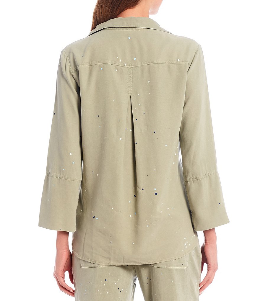 Cloth & Stone Woven Coordinating Inside Pocket Top