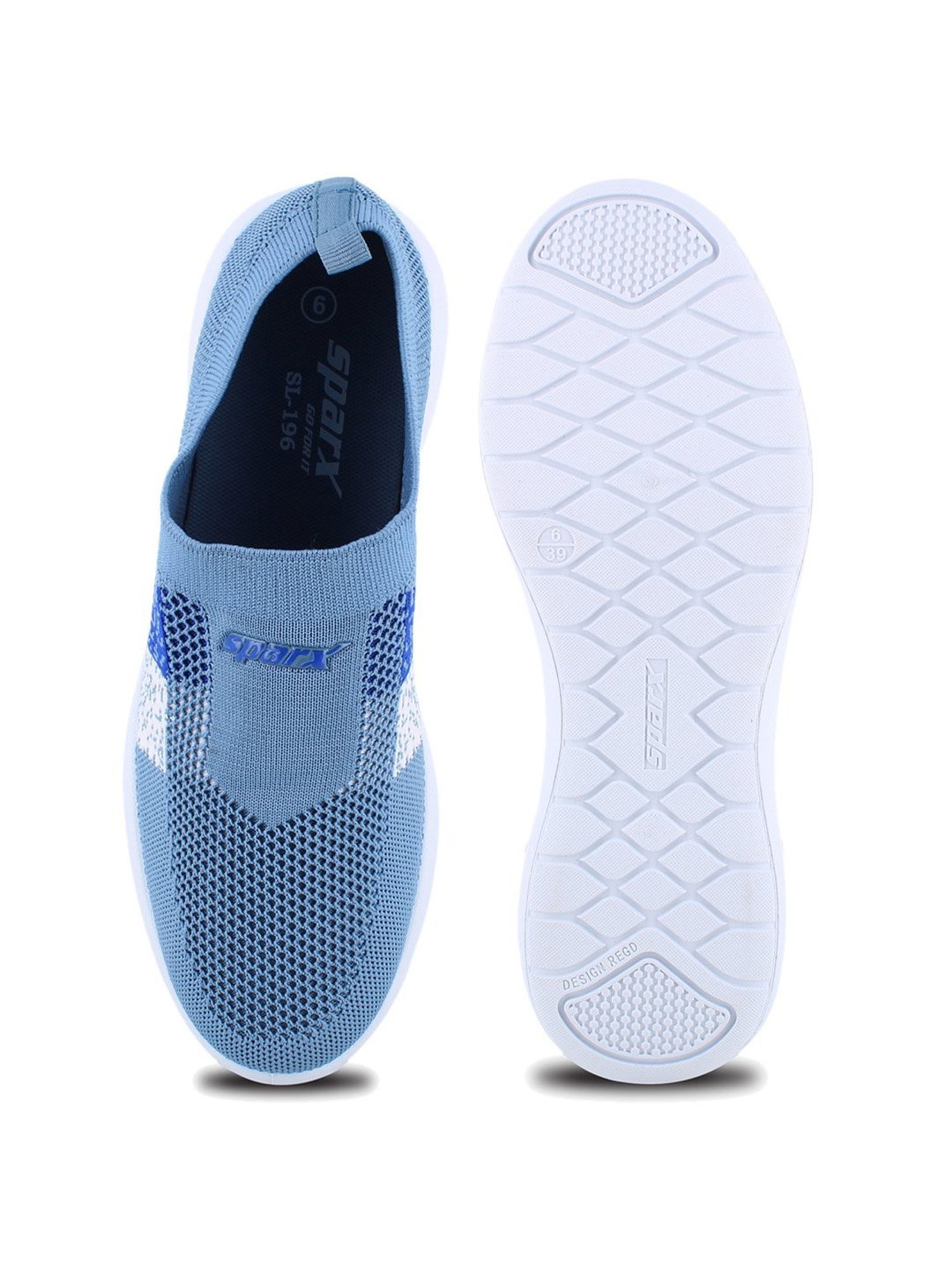 Sparx Women's Blue Walking Shoes