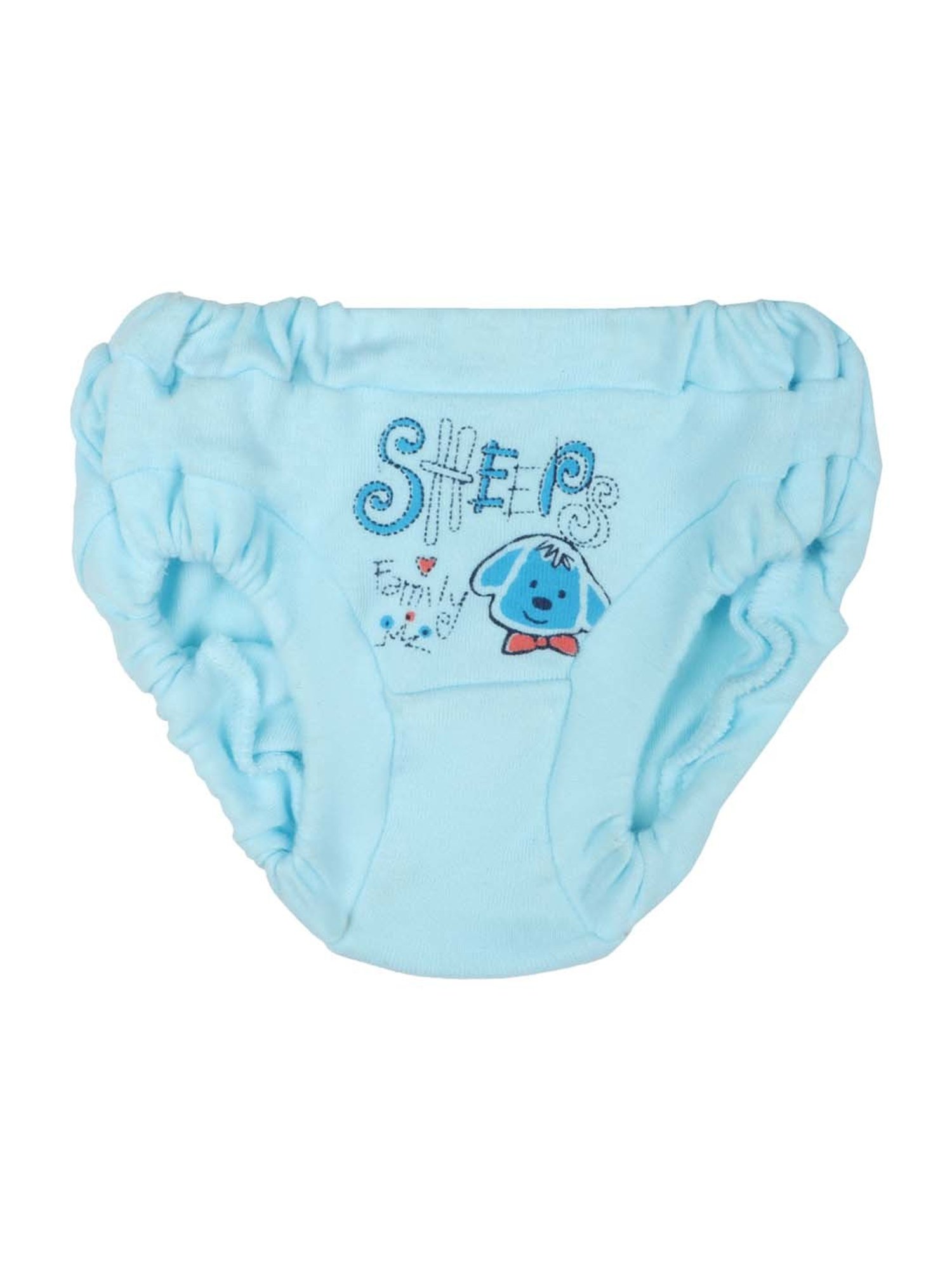 D'chica Kids Multicolor Cotton Printed Panties - Pack of 6