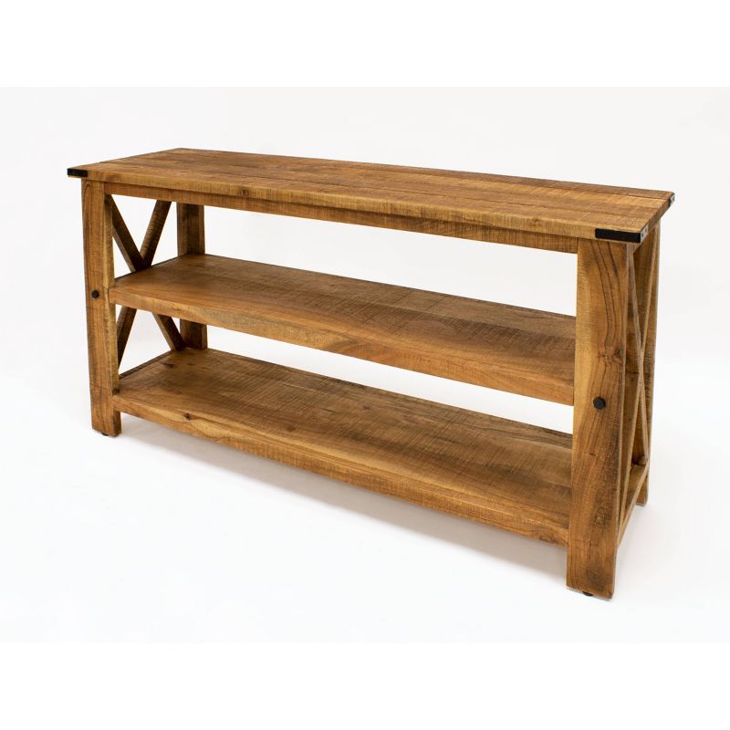 Jameson Console Table Brown - Martin Furniture