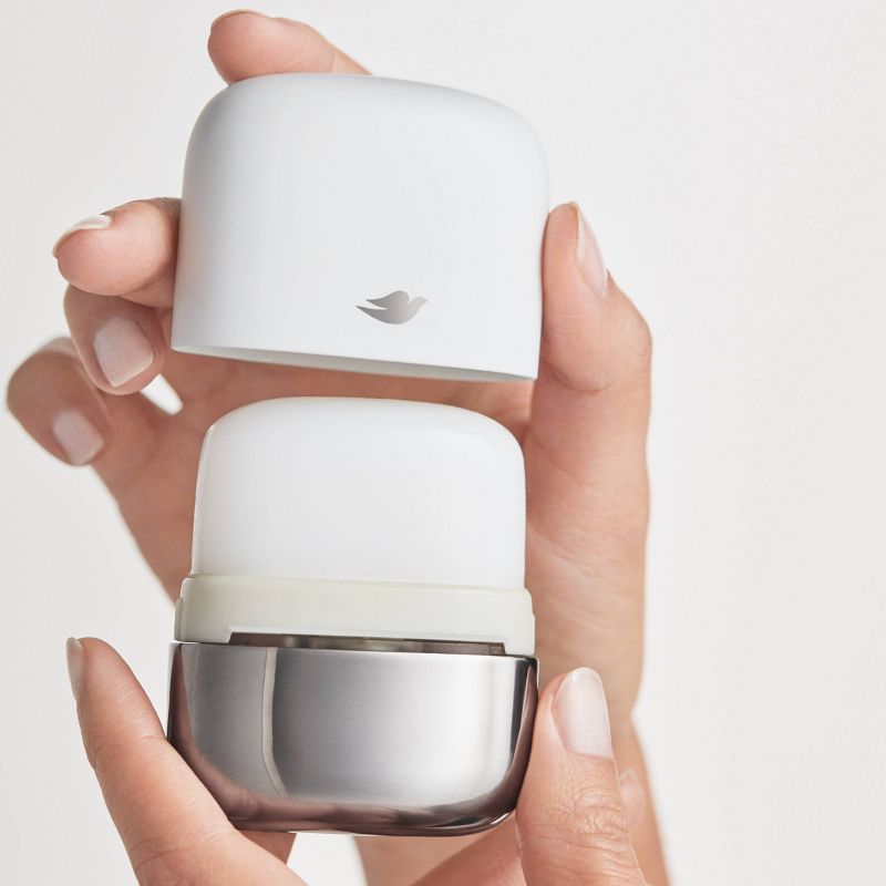 Dove Beauty 0% Aluminum Coconut & Pink Jasmine Refillable Deodorant Stainless Steel Case + 1 Refill - 1.13oz