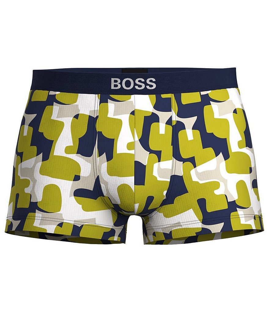 Hugo Boss Refined Camouflage-Printed Trunks