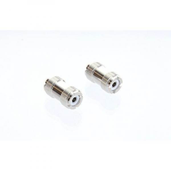 2PCS RF connector adapter PL259 - PL259 / female-female