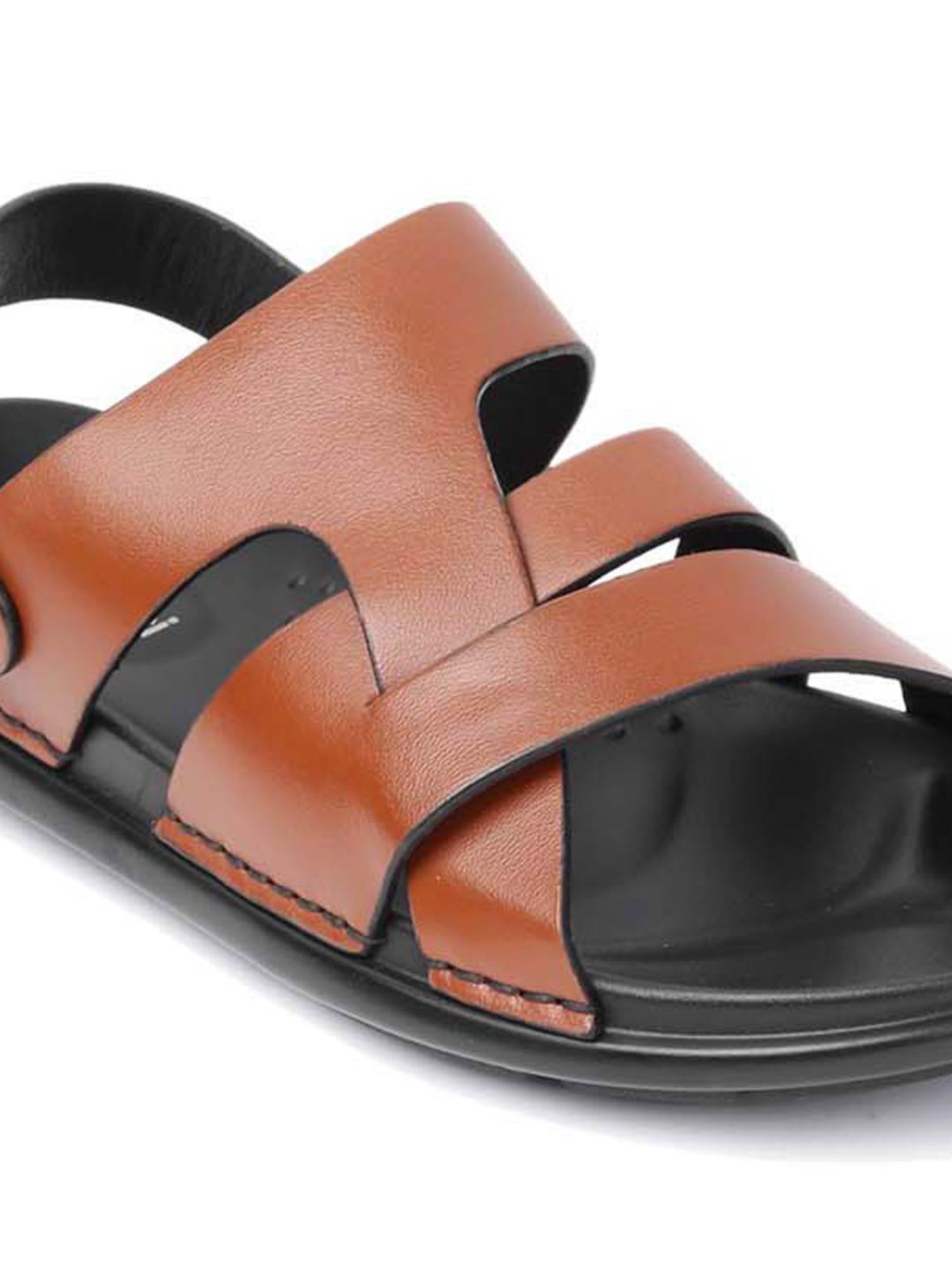 Gabicci Men's Romeo G Tan Back Strap Sandals