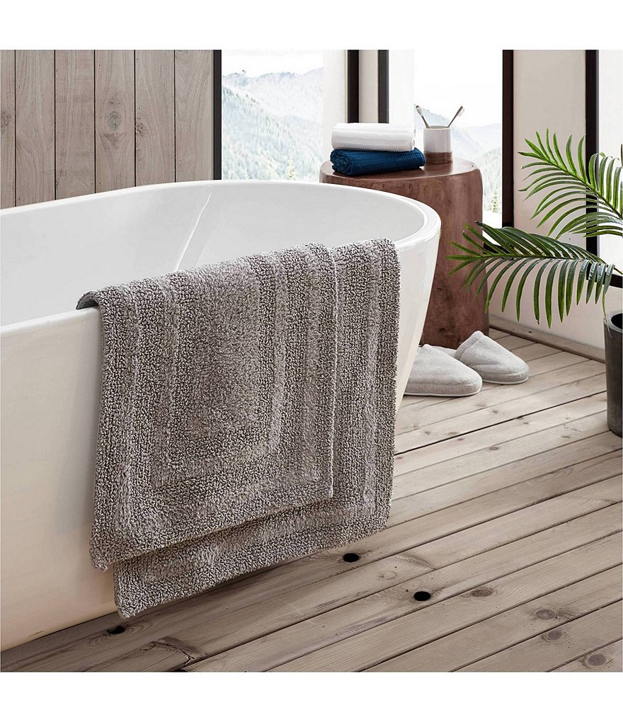 Eddie Bauer Logan Tufted Cotton 2-Piece Bath Rug Set