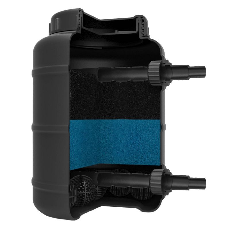13.39" Pond Boss Pressurized Pond Filter up to 900 Gallons