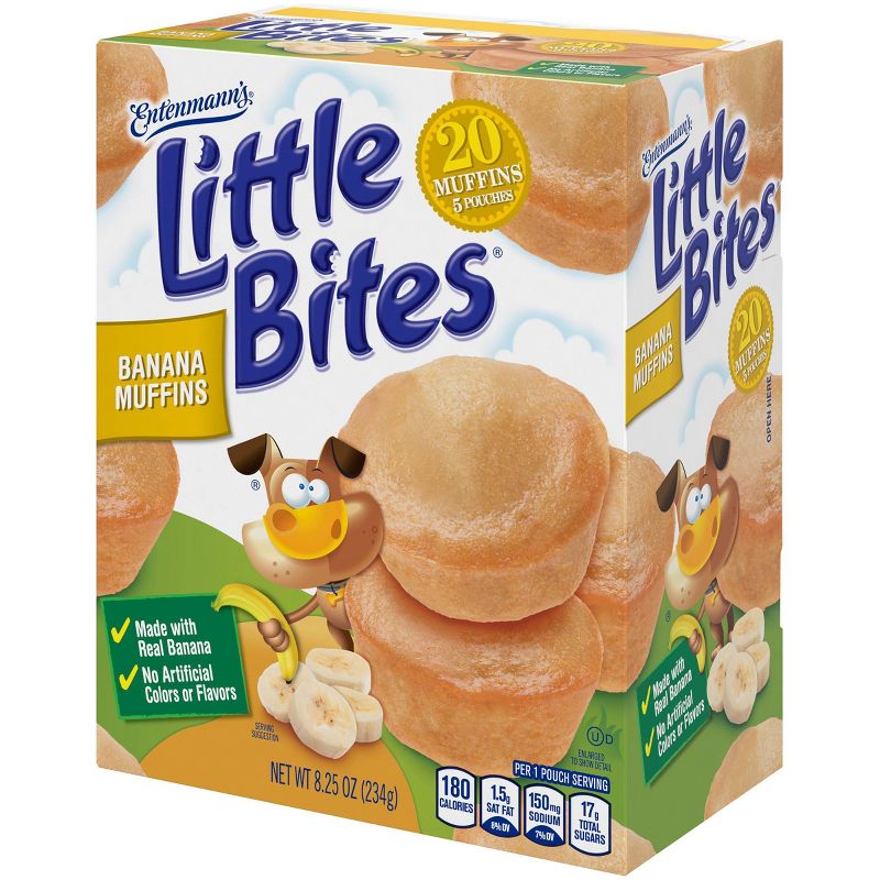 Entenmann's Little Bites Banana Muffins - 8.25oz