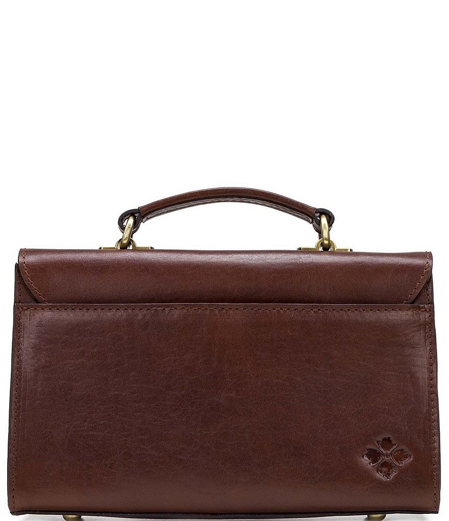 Patricia Nash British Tanned Collection Charonne Floral Satchel Bag