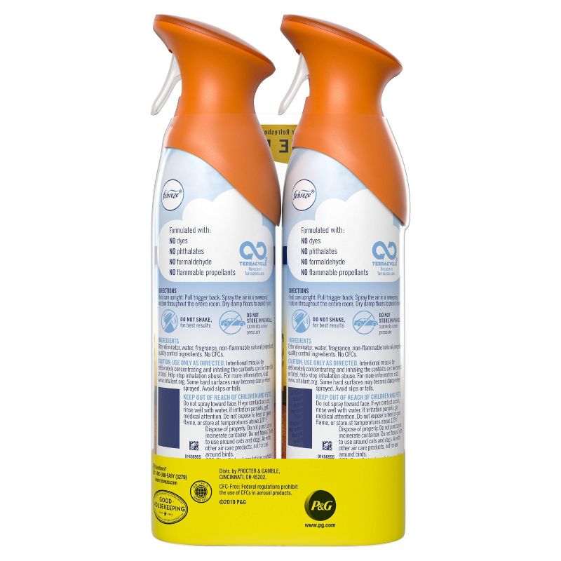 Febreze Odor-Eliminating Air Freshener - Hawaiian Aloha - 2pk/17.6 fl oz
