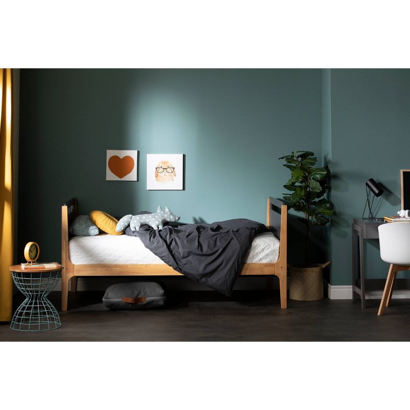 Bella Kids' 3 Drawer Dresser with Cubbies White - Room & Joy