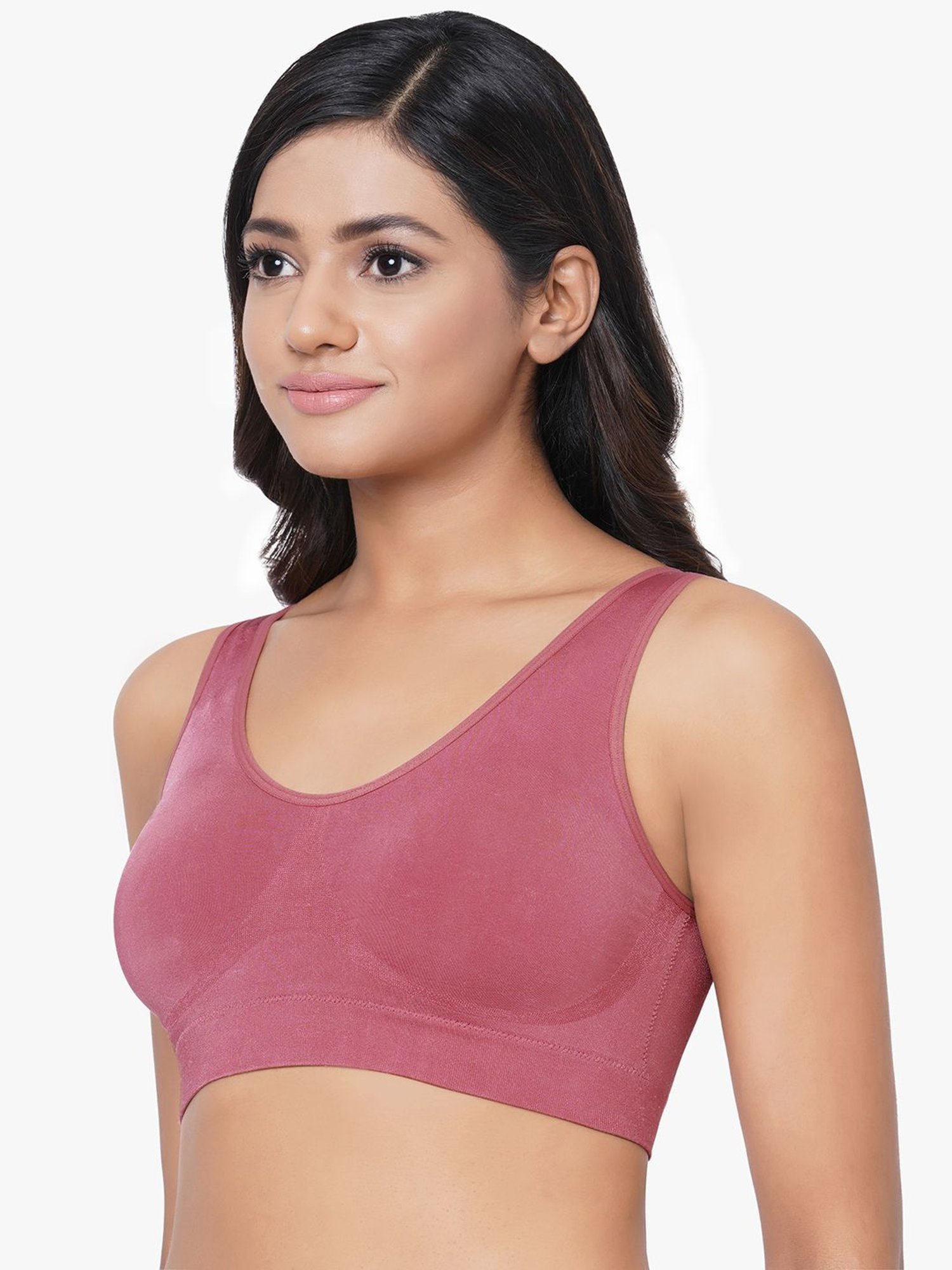 Wacoal Pink Non-wired Padded Bralette Bra