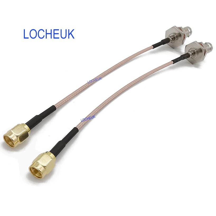 15CM BNC-SMA RF Coaxial RG316 Pigtail Cable Connector RP SMA Male Socket Switch BNC Femaleut Bulkhead Connector wire extension