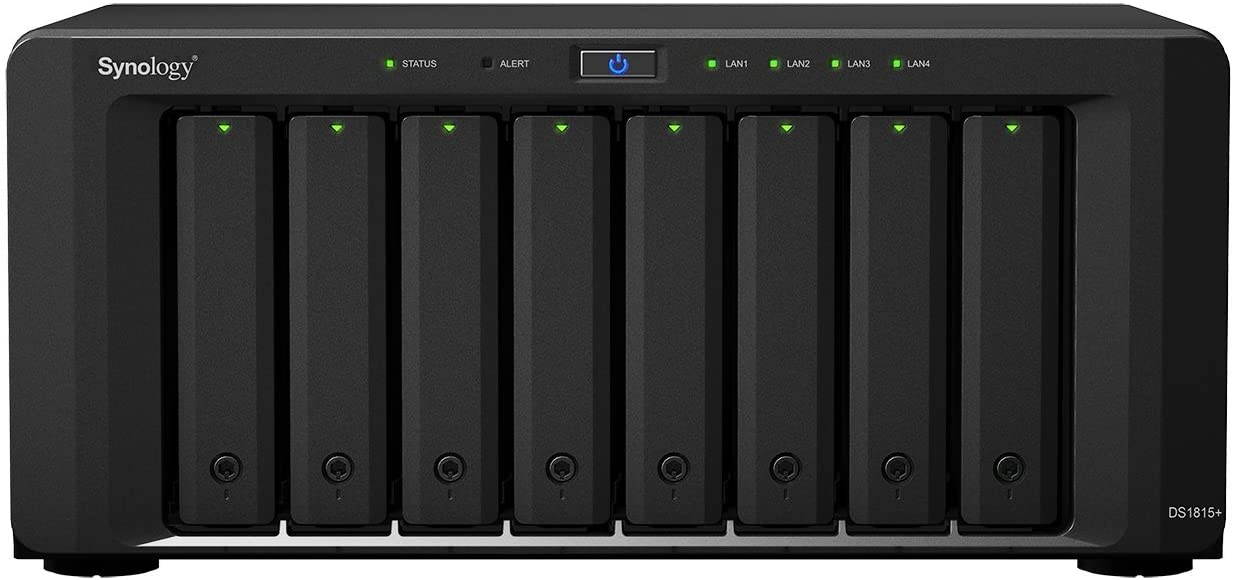 Synology DS1815+ Diskless Network Attached Storage Server (NAS)