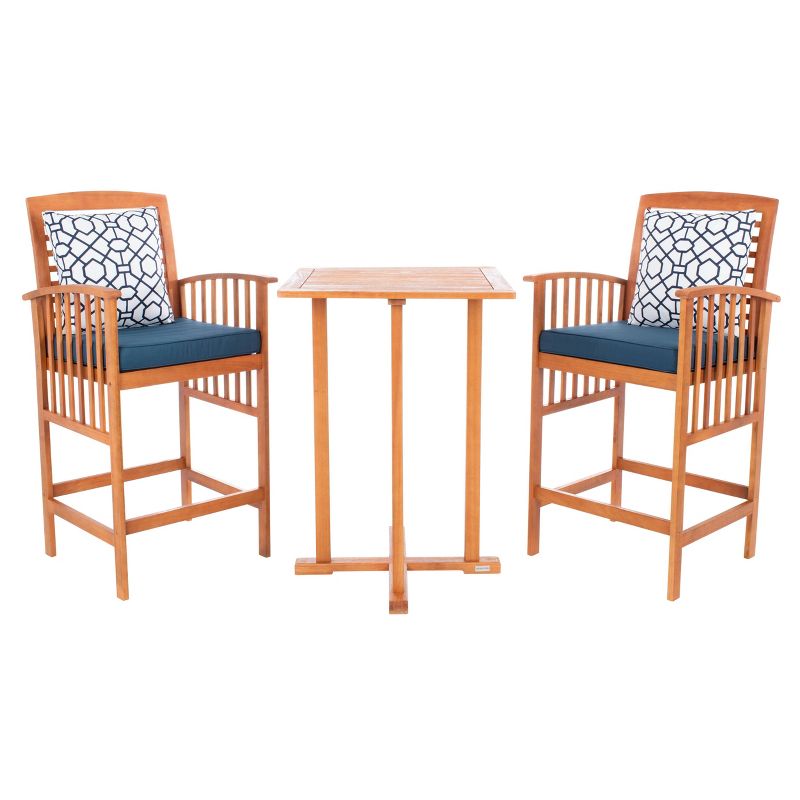 3pc Ludwig Folding Bistro Set - Royal Garden