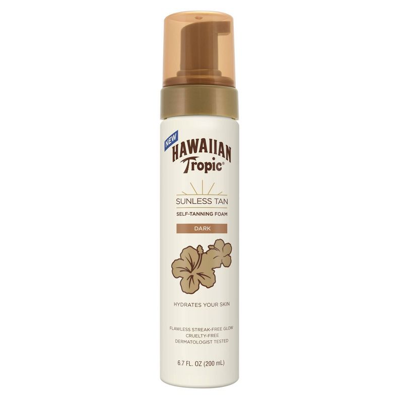 Hawaiian Tropic Sunless Mousse Dark - 6.8oz
