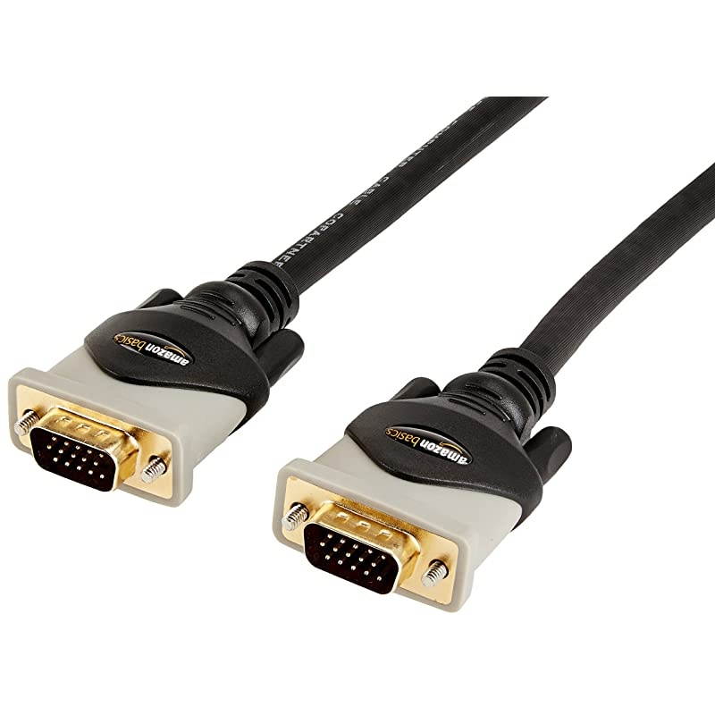 VGA to VGA PC Computer Monitor Cable 6 Feet 18 Meters