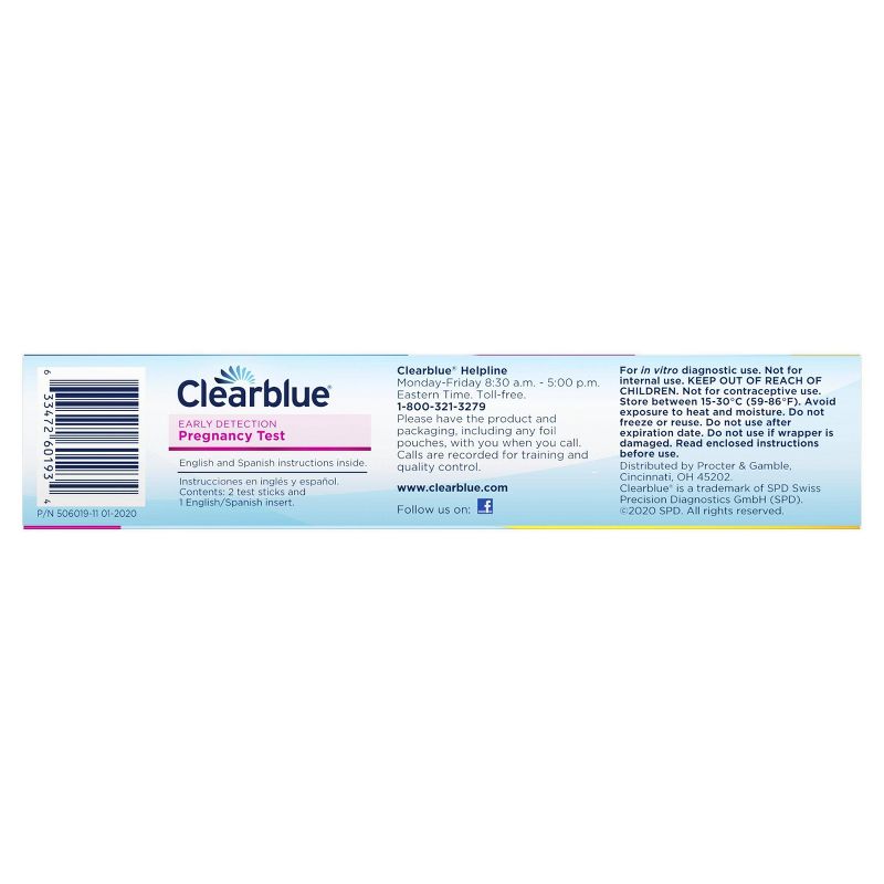 Clearblue Early Detection Pregnancy Test - 2ct