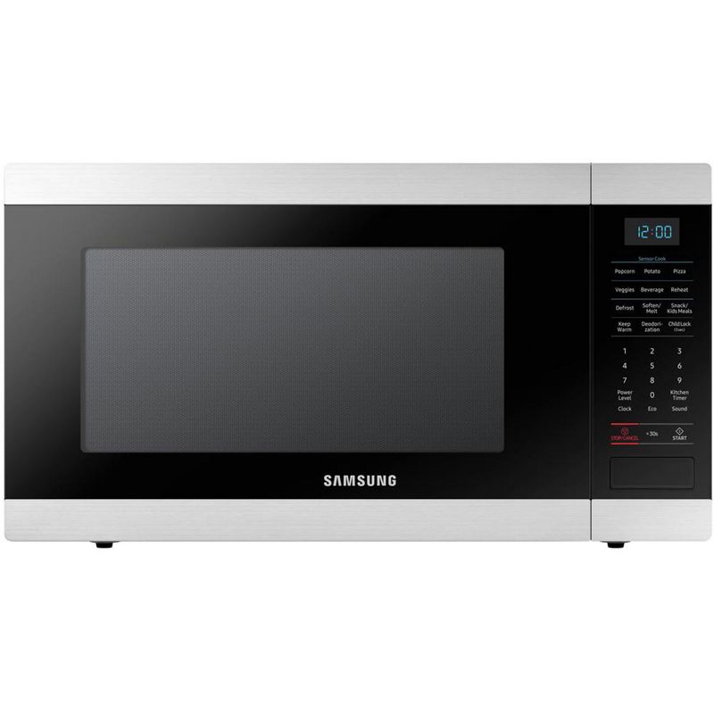 Samsung 1.9 Cubic Foot Countertop Microwave Oven, Black (Manufacturer Refurbished)