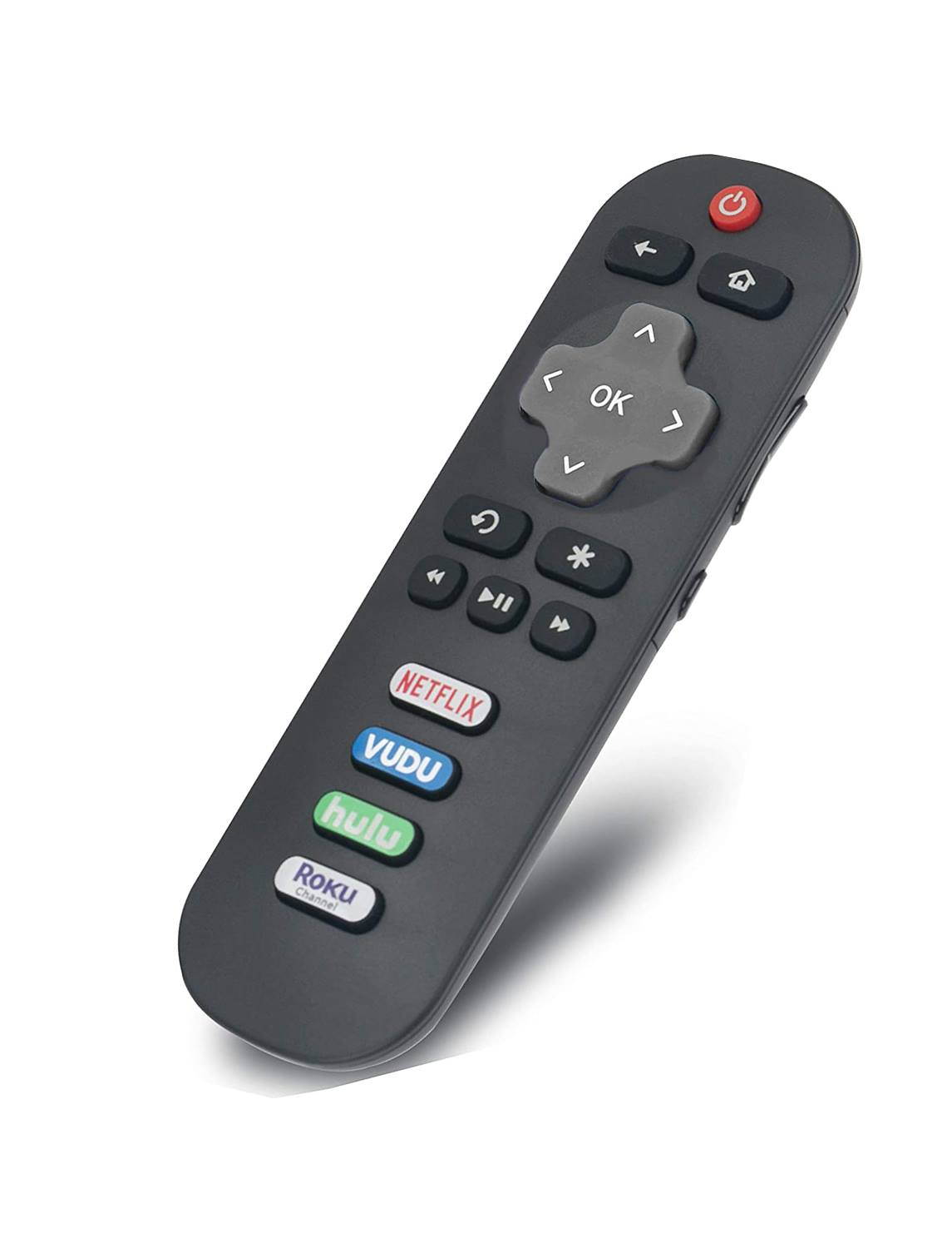 OEM TCL Roku TV Remote Control WIth Netflix Vudu Hulu Roku Channel