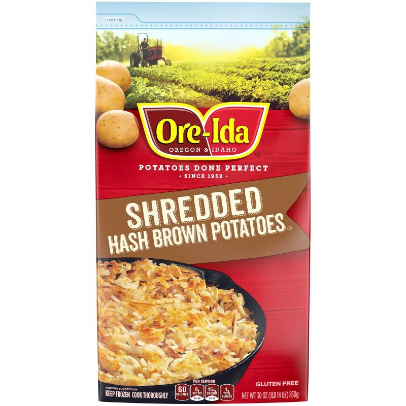 Ore-Ida Shredded Hash Frozen Brown Potatoes - 30oz