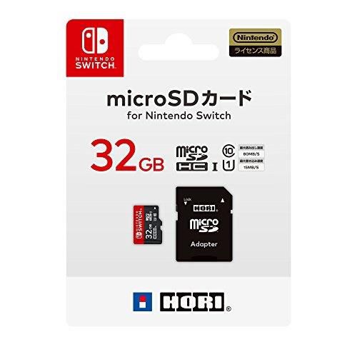 nintendo switch 32 gb micro sd memory card hori japan