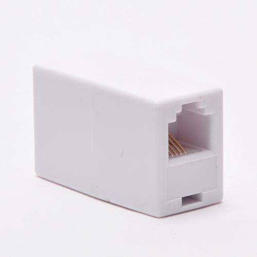 FireFold RJ11 Inline Modular Coupler - Female to Female RJ11 - for Customized Telephone Solutions - Extends The Length of Two Modular Cables