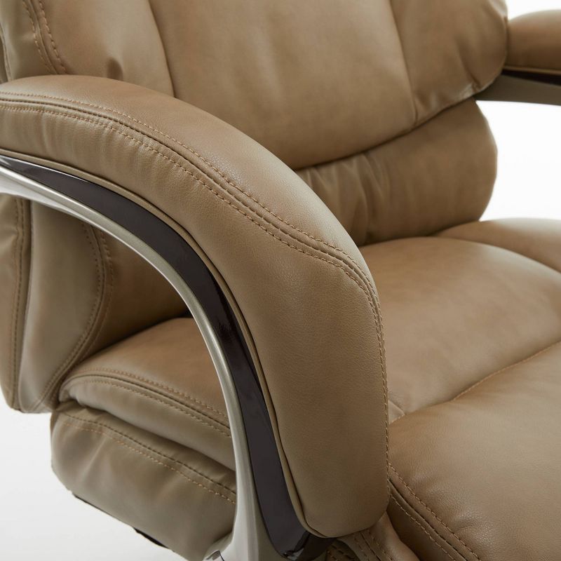 Winston Wood Accent Executive Chair Taupe - La-Z-Boy